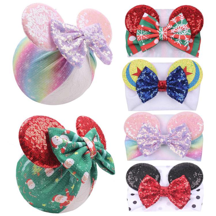 28 Designs Cartoon Sequined Mouse Ears Headband Sequins Bow Headwrap Elastic Bowknot Hairbands Hair Bows Baby Wide Halloween Hairband, Slivery;white
28 Designs Cartoon Sequined Mouse Ears Headband Sequins Bow Headwrap Elastic Bowknot Hairbands Hair Bows Baby Wide Halloween Hairband, Slivery;white
