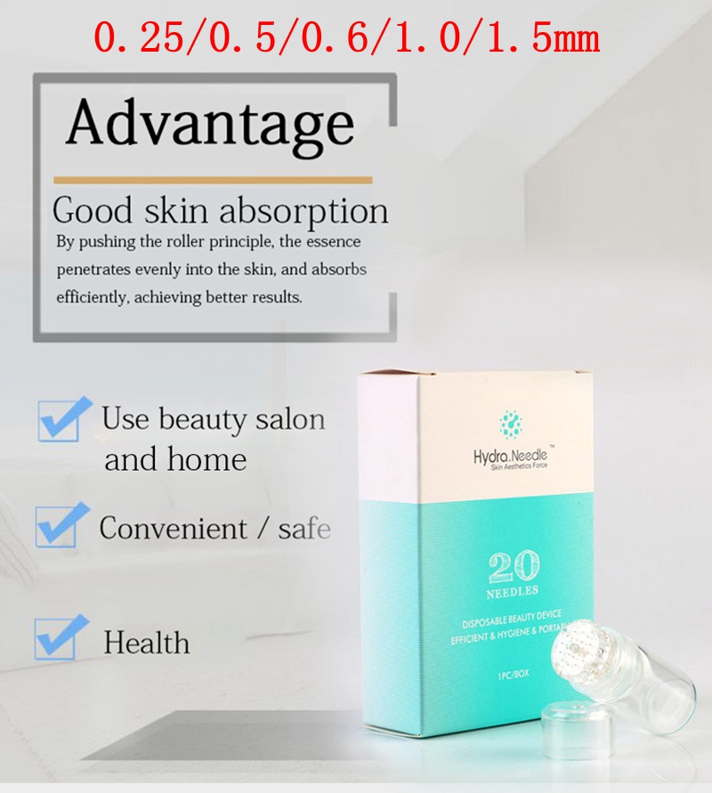 New Version Mesotherapy Hydra Needle 20 pins Titanium Micro Needle Cartridge Derma Stamp Skin Care Rejuvenation Whitening Anti Wrinkle
New Version Mesotherapy Hydra Needle 20 pins Titanium Micro Needle Cartridge Derma Stamp Skin Care Rejuvenation Whitening Anti Wrinkle