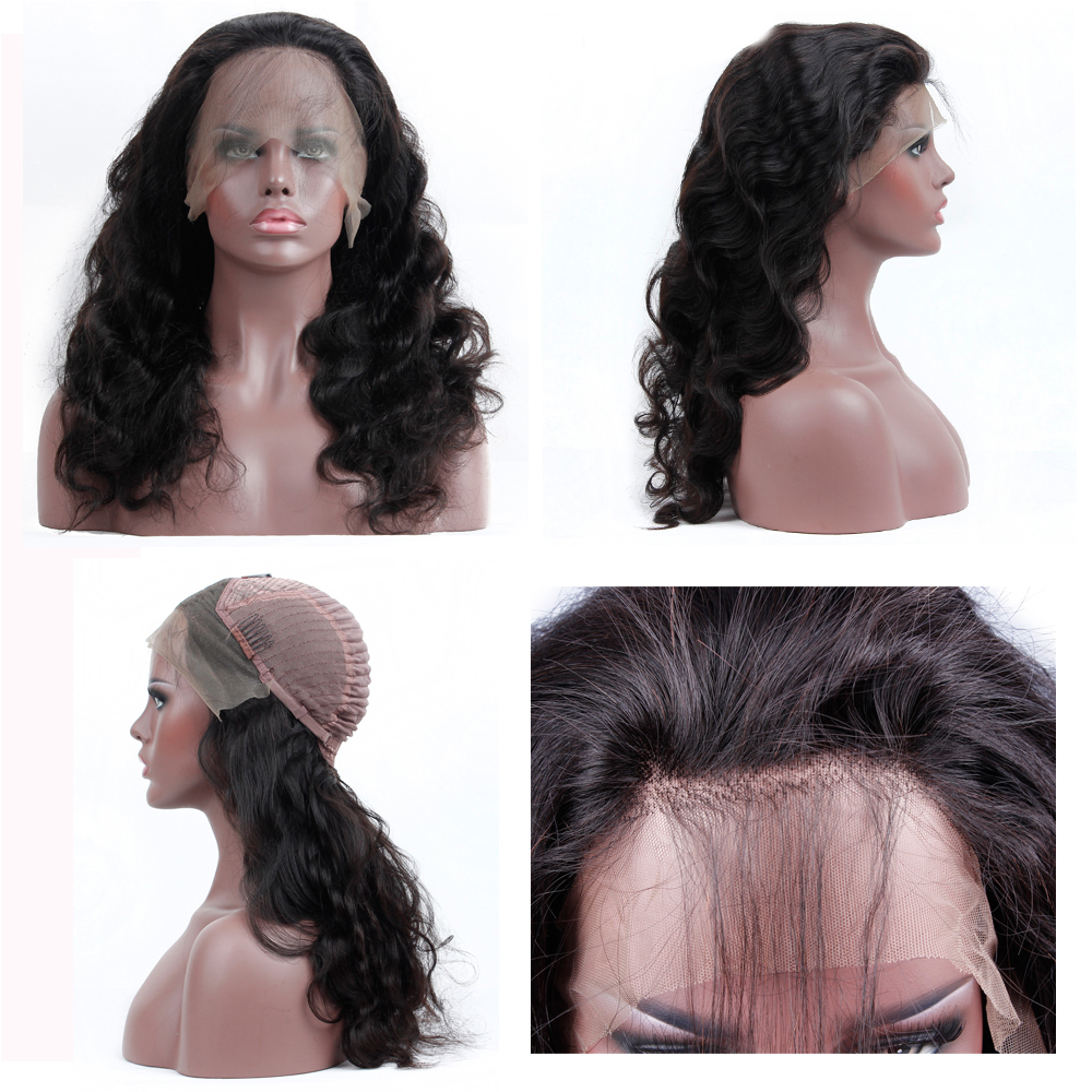 Lace Front Wigs Human Hair Body Wave 13x4 HD Frontal Wig Pre Plucked with Baby Hairs Brazilian remi remy for Black Women 150% Denisty diva1