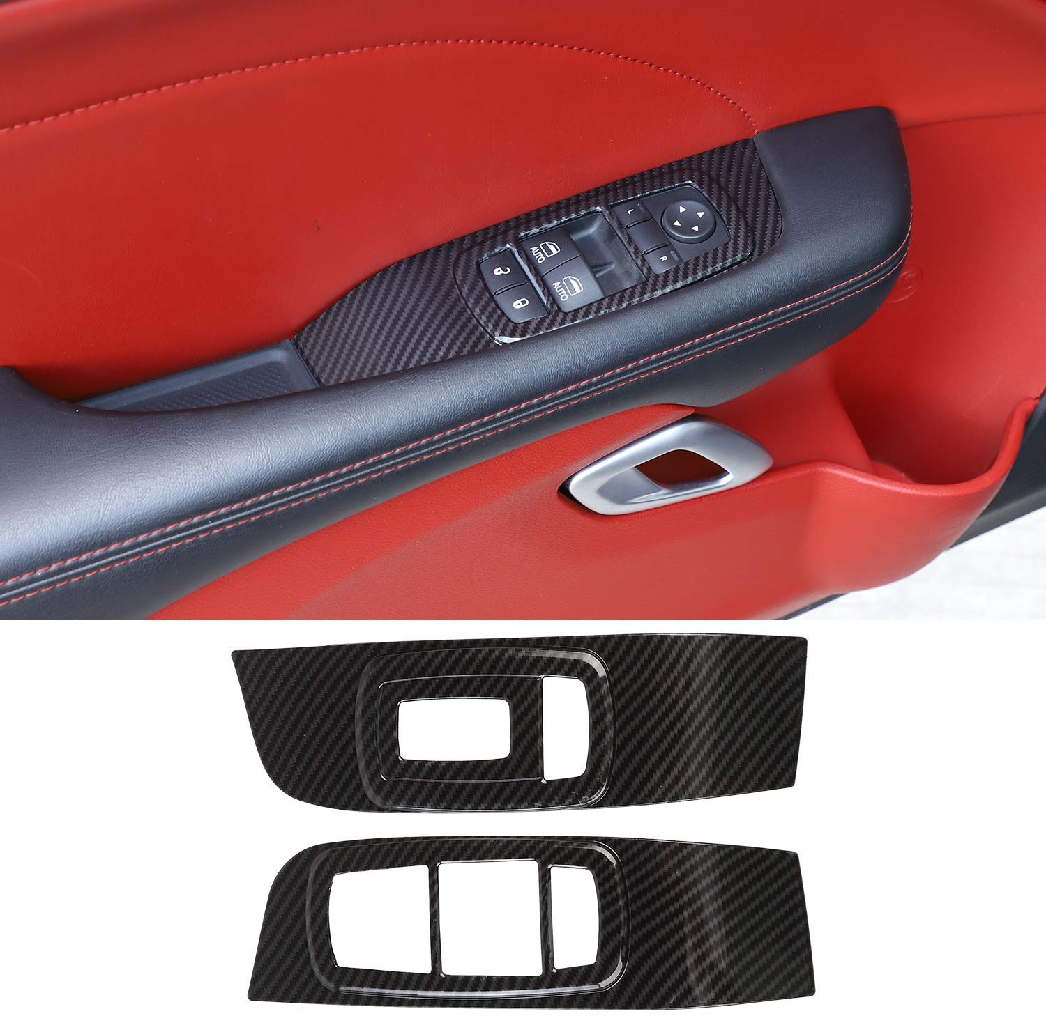 ABS Car Window Lift Trim Switch Panel Accessories for Dodge Challenger 2015 UP Factory Outlet Car Interior Accessories