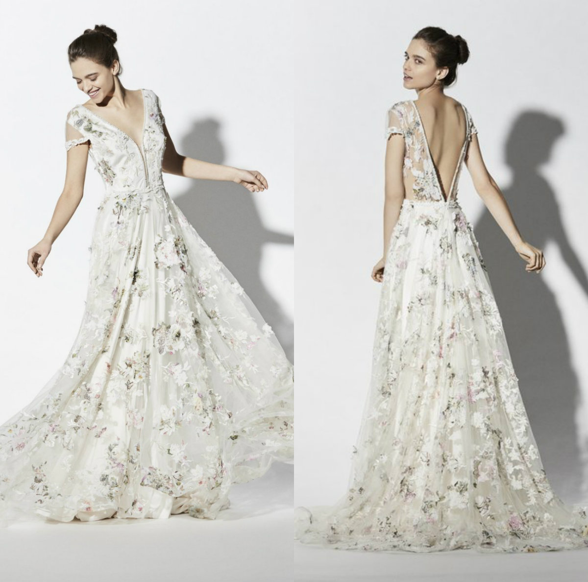 2020 Flowing Boho Wedding Dresses V Neck Lace Appliques A Line Bohemian Wedding Dress Backless Cap Sleeve Country Robes De Mariée, Daffodil
2020 Flowing Boho Wedding Dresses V Neck Lace Appliques A Line Bohemian Wedding Dress Backless Cap Sleeve Country Robes De Mariée, Daffodil
