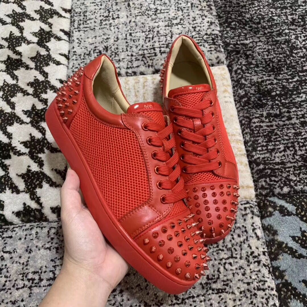 Ac Junior Spikes Sneakers Exclusive high-end With Rivets Latest Men's Fashion Red Bottom Shoes For Women,Men Perfect Party Dress
Ac Junior Spikes Sneakers Exclusive high-end With Rivets Latest Men's Fashion Red Bottom Shoes For Women,Men Perfect Party Dress