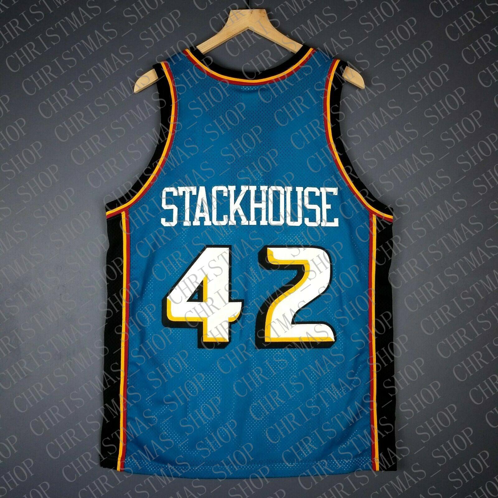 100% Stitched Jerry Stackhouse Vintage Jersey Mens Wholesale Jersey Mens Vest Size XS-6XL Stitched basketball Jerseys Ncaa, Black;blue
100% Stitched Jerry Stackhouse Vintage Jersey Mens Wholesale Jersey Mens Vest Size XS-6XL Stitched basketball Jerseys Ncaa, Black;blue