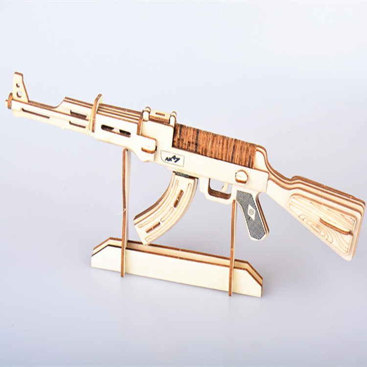 Creative Laser Cutting DIY 3D Wooden Puzzle Toy AKM/AK47 Gun Firearms Model Woodcraft Assembly Toys Military Collection Toy Gift
Creative Laser Cutting DIY 3D Wooden Puzzle Toy AKM/AK47 Gun Firearms Model Woodcraft Assembly Toys Military Collection Toy Gift