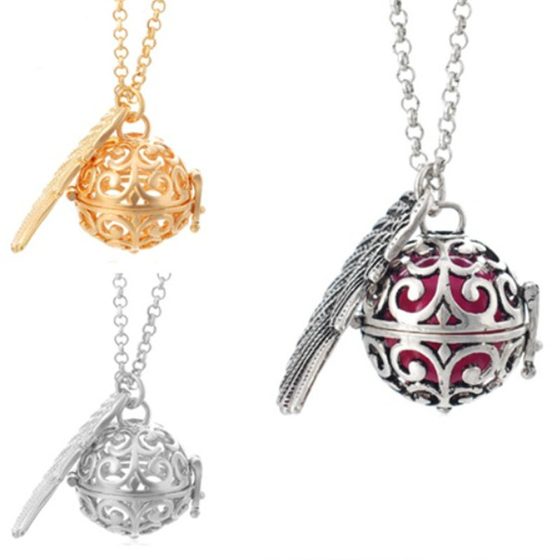 Feather Aromatherapy Locket Necklace Hollow Out Essential Oil Diffuser Necklaces Diffuser Locket Necklace Fashion Jewelry Gift
Feather Aromatherapy Locket Necklace Hollow Out Essential Oil Diffuser Necklaces Diffuser Locket Necklace Fashion Jewelry Gift