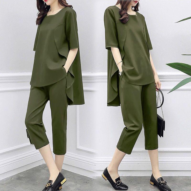 2019 Spring Large Size 5xl 2 Piece Set Women Casual tops+pants Female Costume Tracksuit Woman Suit, As picture
2019 Spring Large Size 5xl 2 Piece Set Women Casual tops+pants Female Costume Tracksuit Woman Suit, As picture