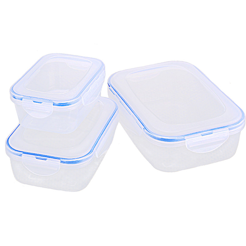 3PCS Plastic Storage Box Set Fridge Freezer Storage Boxes Fresh Vacuum Box Heat Resistant Kitchen Containers
3PCS Plastic Storage Box Set Fridge Freezer Storage Boxes Fresh Vacuum Box Heat Resistant Kitchen Containers