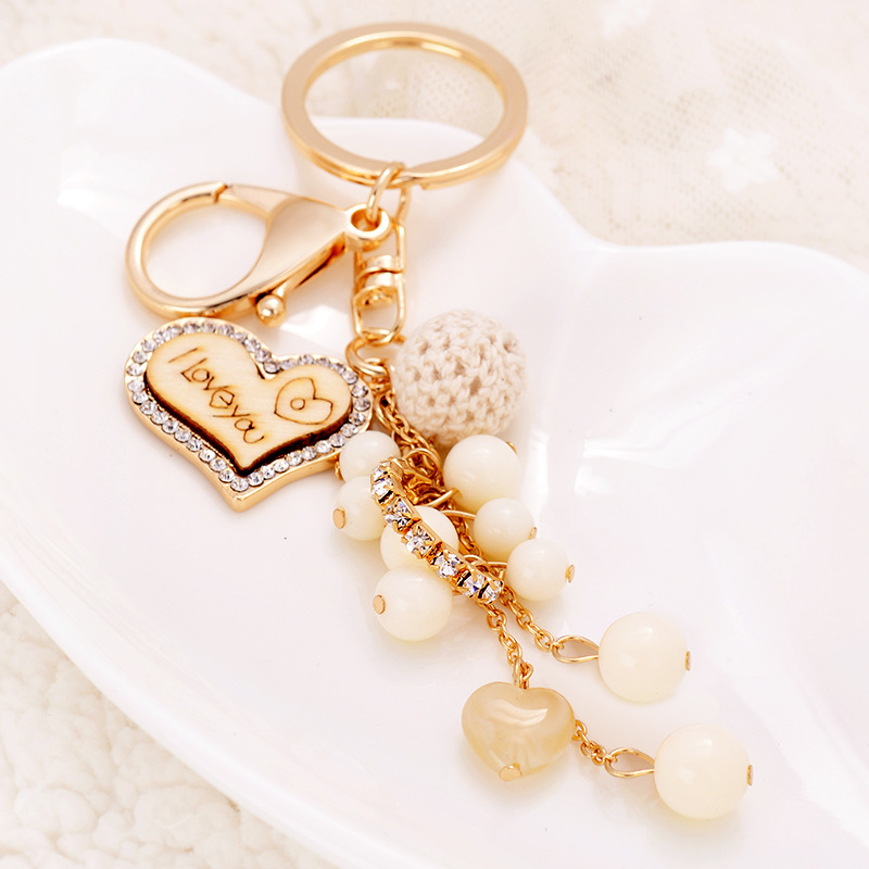 Heart Love Key Rings Jewelry Rhinestone Keychains Chain Fashion Bead Ball Pendant Bag Charm Metal Car Keyring Holder Gifts for Lovers Couple
Heart Love Key Rings Jewelry Rhinestone Keychains Chain Fashion Bead Ball Pendant Bag Charm Metal Car Keyring Holder Gifts for Lovers Couple