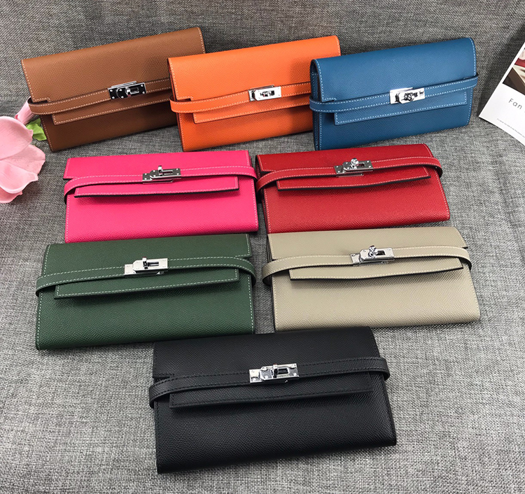 Luxury Purse Lock High Quality Designer Wallets Fashion Clutch Women Wallet Long Purses With Box, Grey
Luxury Purse Lock High Quality Designer Wallets Fashion Clutch Women Wallet Long Purses With Box, Grey