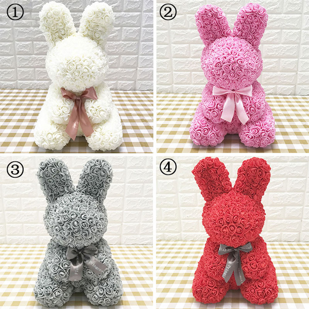 40CM Easter bunny simulation rose rabbit Animal shape Rose Lovely Gift Easter home decoration SH190928
40CM Easter bunny simulation rose rabbit Animal shape Rose Lovely Gift Easter home decoration SH190928