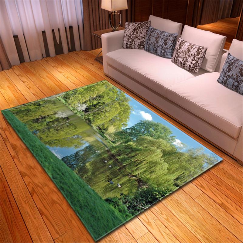 3D Printed Landscape Sofa Area Rug Bedroom Floor Rug Doormat Flannel Non-slip Children Play Mat Carpet for Living Room, No-1
3D Printed Landscape Sofa Area Rug Bedroom Floor Rug Doormat Flannel Non-slip Children Play Mat Carpet for Living Room, No-1