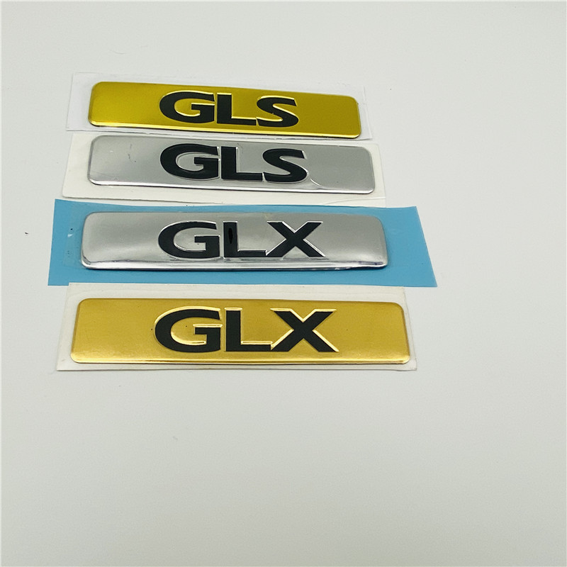 For Mitsubishi Pajero Montero Lancer GLS GLX EX V6 Emblem Rear Trunk Logo Side Fender Mark Nameplate Auto Decal9061562
