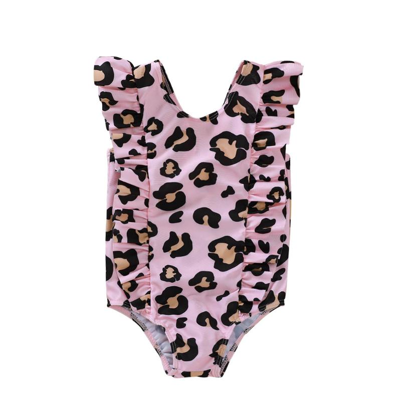 2020 Summer Swimsuit Children Leopard Swimsuit U-shaped Neck Sleeve One-piece Bathing Suit Baby Girl Fashion Swimwear 6M-5T, As pic
2020 Summer Swimsuit Children Leopard Swimsuit U-shaped Neck Sleeve One-piece Bathing Suit Baby Girl Fashion Swimwear 6M-5T, As pic