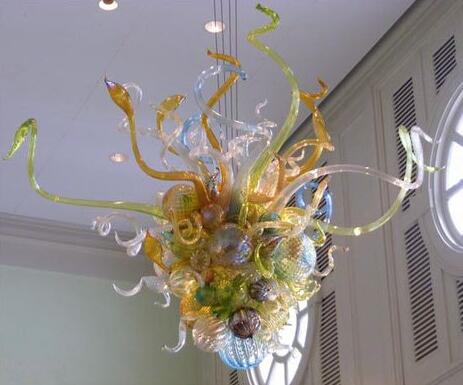 Lamps Smart Lighting Small Chandeliers Art Decoration Energy Saving Light Source Modern Style Hand Blown Glass Antique Chandelier