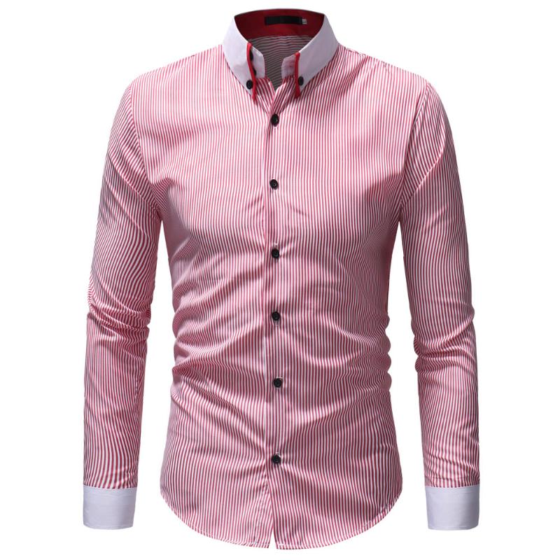 Men's Dress Shirts Mens Shirt Small Stripe 2021 Fashion Long Sleeve Casual Cotton Business Social Clothing, Grey shirt
Men's Dress Shirts Mens Shirt Small Stripe 2021 Fashion Long Sleeve Casual Cotton Business Social Clothing, Grey shirt