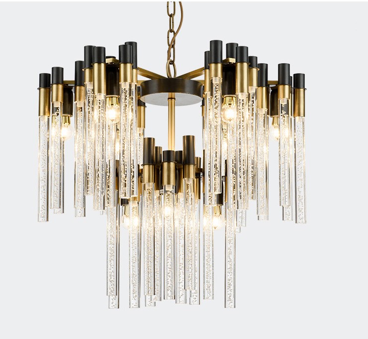 Post-modern Restaurant Chandelier Personality Creative Living Room Villa Designer Acrylic Copper Light Luxury American Hanging Pendant Lamps
Post-modern Restaurant Chandelier Personality Creative Living Room Villa Designer Acrylic Copper Light Luxury American Hanging Pendant Lamps
