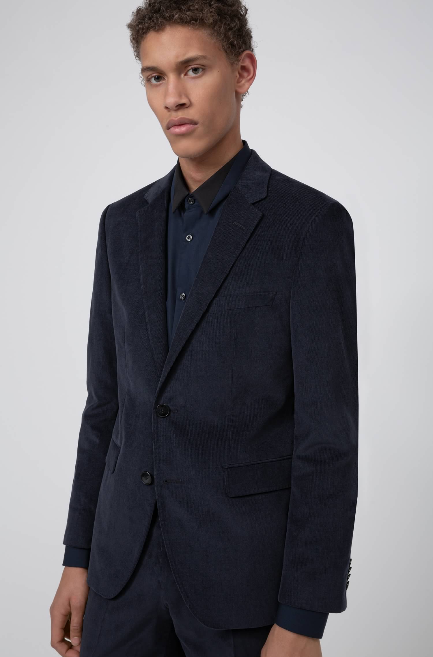 New Fashion Navy Young Groom Wedding Tuxedos Men Groom Suits Notched Lapel Two Button Prom Party Blazer Jacket (Jacket+Pants)