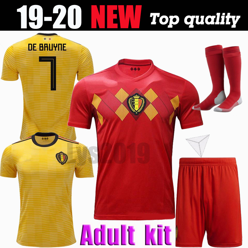 2018 2019 Belgium Home away HAZARD KOMPANY DE BRUYNE MERTENS Soccer Jersey kit 18 19 World cup sports football shirt, Black
2018 2019 Belgium Home away HAZARD KOMPANY DE BRUYNE MERTENS Soccer Jersey kit 18 19 World cup sports football shirt, Black