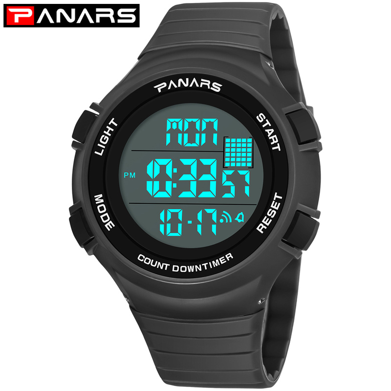 PANARS New Arrival 2019 Digital Watch Men LED Display Digital Military Sport Watch Men's Watches Fashion Wristwatch Mens 8106, Khaki
PANARS New Arrival 2019 Digital Watch Men LED Display Digital Military Sport Watch Men's Watches Fashion Wristwatch Mens 8106, Khaki
