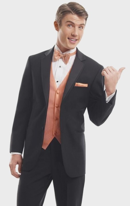 New Black Men Wedding Tuxedos 2 Pieces Slim Fit Groom Wear Two Button Formal Business Blazer Clothing
