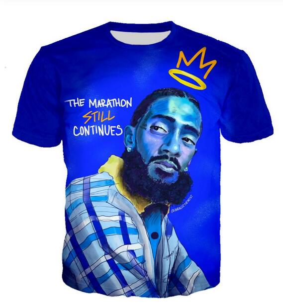 Newest Fashion Mens/Womans Rapper Nipsey Hussle Summer Style Tees 3D Print Casual T-Shirt Tops Plus Size BB029, White;black
Newest Fashion Mens/Womans Rapper Nipsey Hussle Summer Style Tees 3D Print Casual T-Shirt Tops Plus Size BB029, White;black