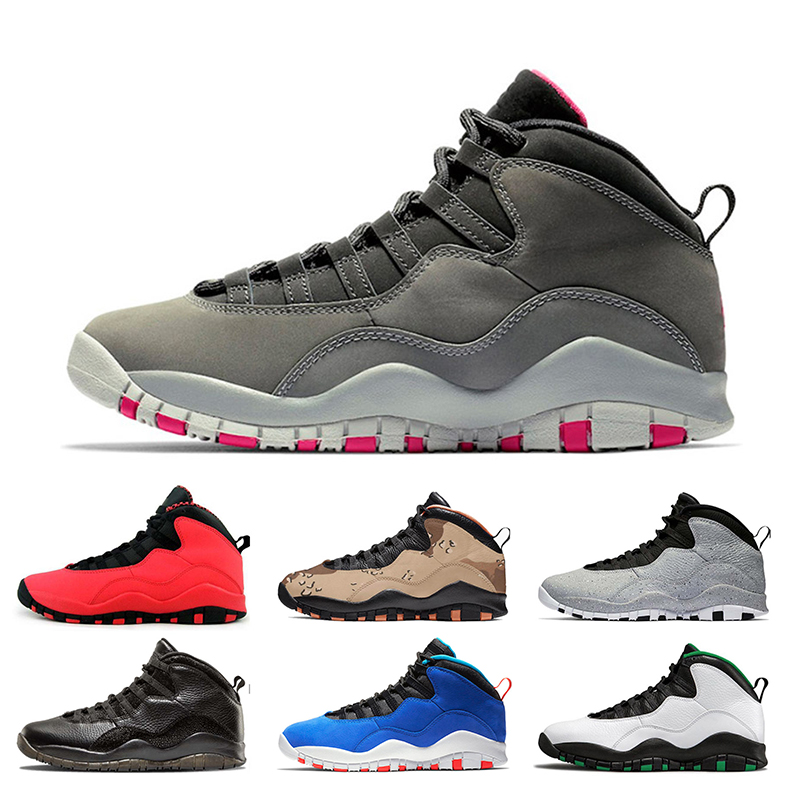 Fashion Smoke Grey Jumpman 10 10s Mens Basketball shoes Tinker GS Fusion Red GS Fusion Red New Seattle TOP Quality trainers sports sneakers, #8 chicago
Fashion Smoke Grey Jumpman 10 10s Mens Basketball shoes Tinker GS Fusion Red GS Fusion Red New Seattle TOP Quality trainers sports sneakers, #8 chicago