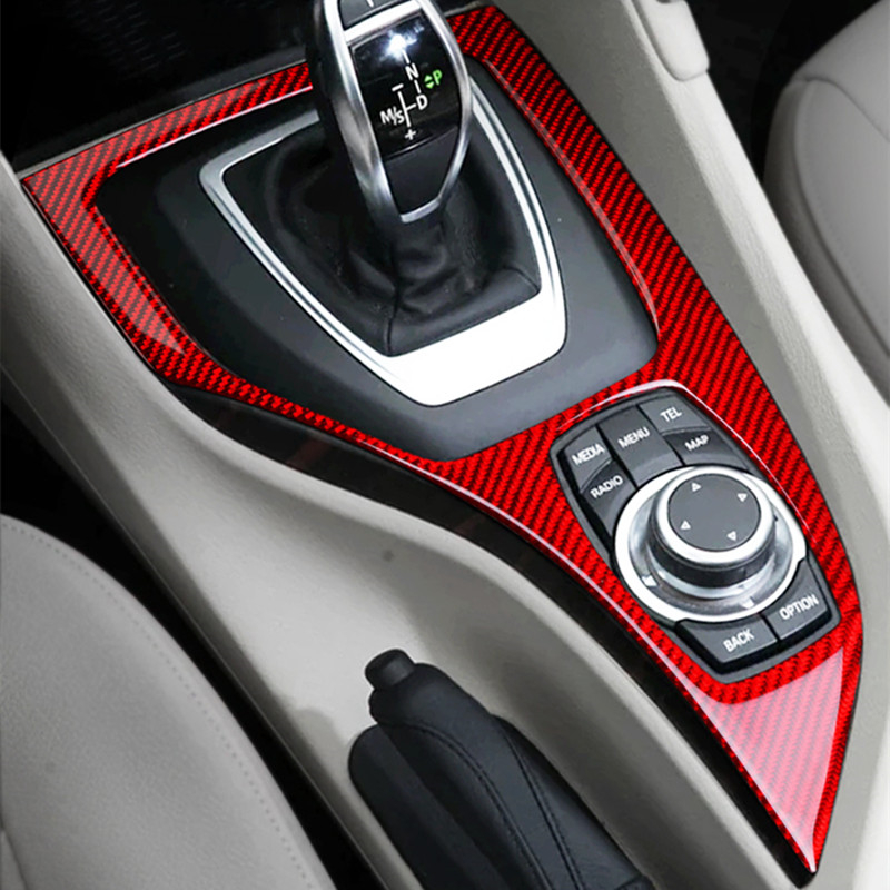 Car Styling Center Console Gear Shift Frame Decoration Cover Sticker For BMW X1 E84 2010-2015 LHD Interior Carbon Fiber Trim
Car Styling Center Console Gear Shift Frame Decoration Cover Sticker For BMW X1 E84 2010-2015 LHD Interior Carbon Fiber Trim