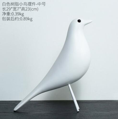 Nordic ins simulation bird home decoration ornaments fake bird living room TV cabinet Eames bird creative decoration1561063