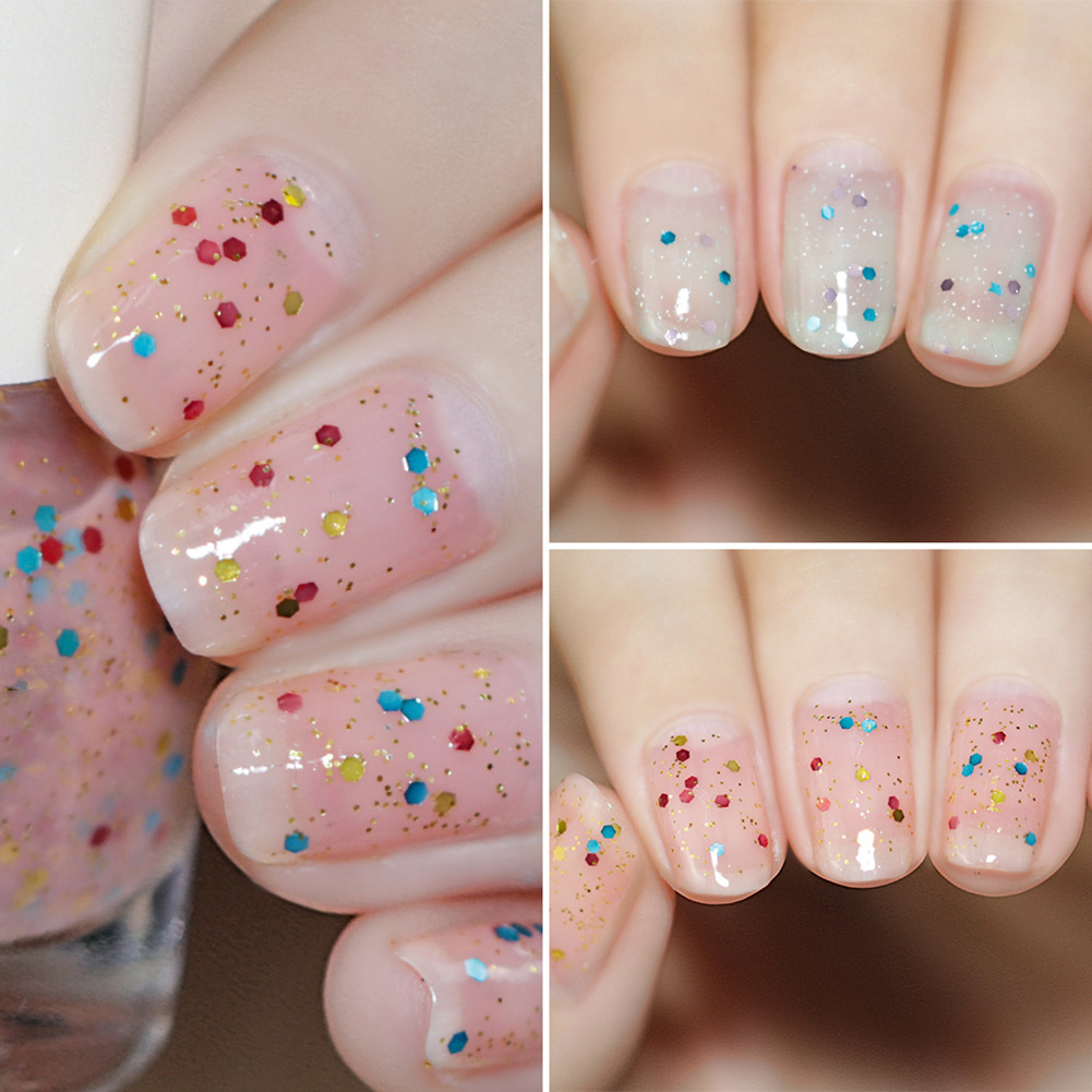 Hot Women Nail Polish Nail Glimmer Shell Glitter Lacquer Varnish Art Peelable 10ML Nails Polish Art Women Female t6
Hot Women Nail Polish Nail Glimmer Shell Glitter Lacquer Varnish Art Peelable 10ML Nails Polish Art Women Female t6