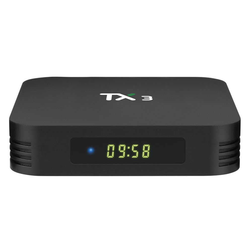 TX3 android tv box with android9.0 S905X3 2GB 4GB Ram 16GB 32GB 64GB ROM 2.4G 5G WIFI Better than TX3 X96 mini