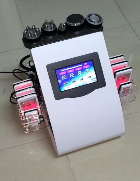 6 In 1 Cavitation Vacuum Fat Removal Tripolar RF Skin Care 650nm Diode Lipo Laser Body Shaping Slimming Machine 
6 In 1 Cavitation Vacuum Fat Removal Tripolar RF Skin Care 650nm Diode Lipo Laser Body Shaping Slimming Machine