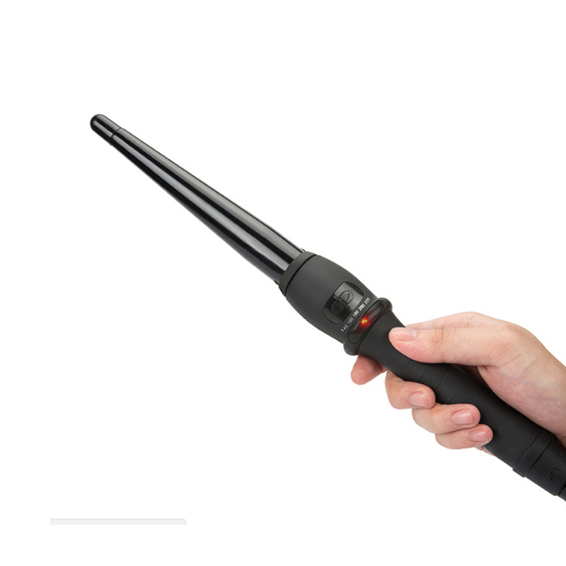 Curling Iron Tourmaline Ceramic Hair Curlers Cone Shape Portable Curly Iron Hair Wand Professional Hair Iron Salon Styling Tool