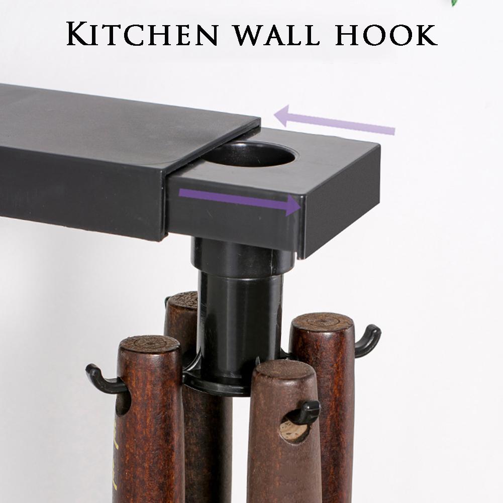 Rotary Kitchen 4/6 Hook Wall Rotating Hook Kitchen Storage Gadget Tableware Storage Accessory
Rotary Kitchen 4/6 Hook Wall Rotating Hook Kitchen Storage Gadget Tableware Storage Accessory