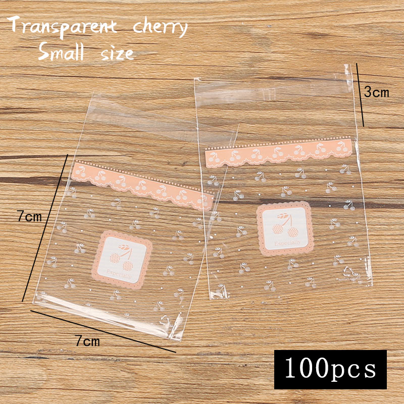 100pcs/lot Snack Packaging Bag Transparent Cherry Decoration Wedding Party Homemade Cookie Wrap Biscuit Candy Bag
100pcs/lot Snack Packaging Bag Transparent Cherry Decoration Wedding Party Homemade Cookie Wrap Biscuit Candy Bag