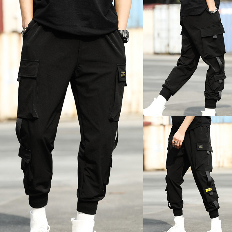 Streetwear Hip Hop Black Harem Pants Men Elastic Waist Sports Pants With Ribbons Casual Slim Jogger Men Hip Hop Trousers
Streetwear Hip Hop Black Harem Pants Men Elastic Waist Sports Pants With Ribbons Casual Slim Jogger Men Hip Hop Trousers