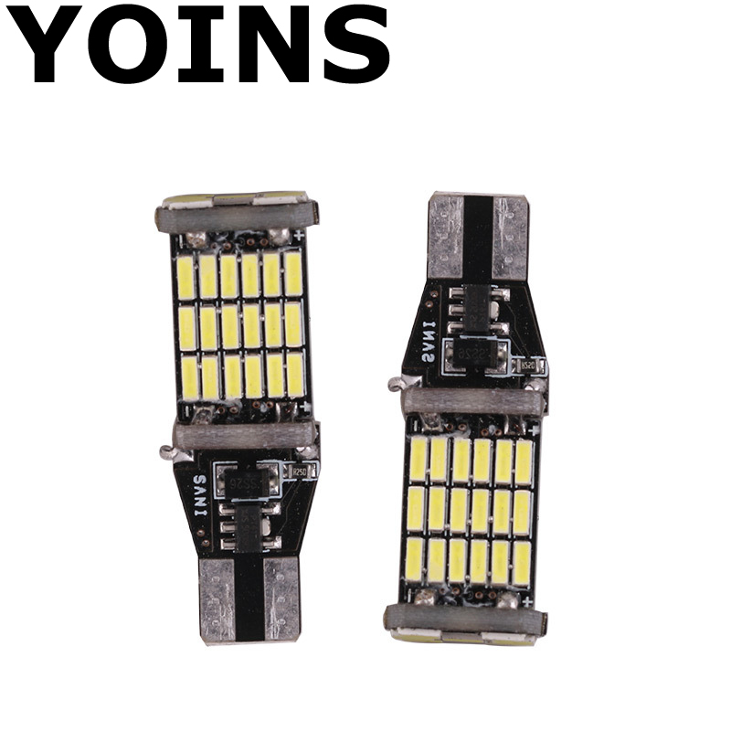 

4pcs/lot Extremely Bright Canbus Error Free 921 912 T10 T15 45SMD 4014LED Bulbs For Backup Reverse Lights, As pic