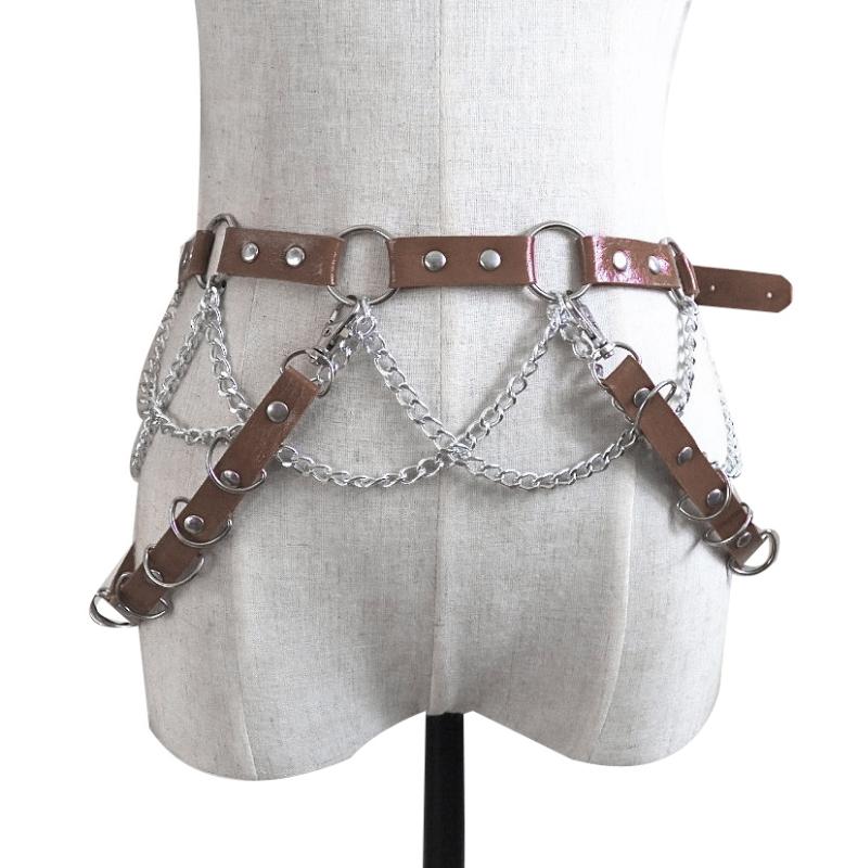 Other Women Sexy Punk Leather Body Harness Tassels Waist Belt Rock Hip Hop Bondage Straps
Other Women Sexy Punk Leather Body Harness Tassels Waist Belt Rock Hip Hop Bondage Straps