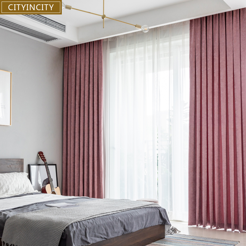 CITYINCITY chenille Curtains for Living room Home Decor thick Curtain for Bedroom Solid Curtain kitchen Customized, Pink
CITYINCITY chenille Curtains for Living room Home Decor thick Curtain for Bedroom Solid Curtain kitchen Customized, Pink