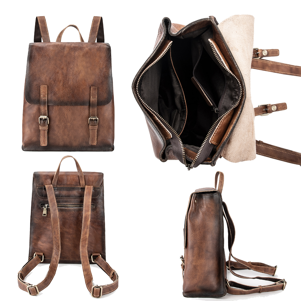 Men Genuine Leather Backpacks Rucksack Casual Knapsack Cowhide Student Schoolbag Satchel Laptop Bags Outdoor Sports Organizer Bag Gifts, Yellow
Men Genuine Leather Backpacks Rucksack Casual Knapsack Cowhide Student Schoolbag Satchel Laptop Bags Outdoor Sports Organizer Bag Gifts, Yellow
