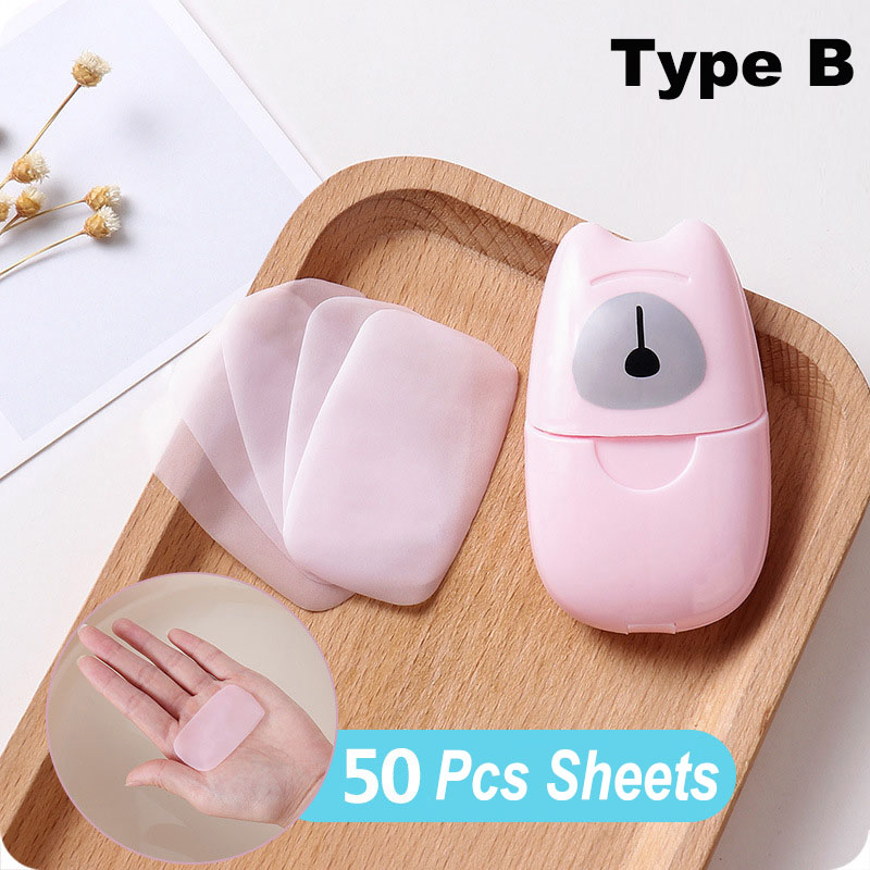 500pcs Portable Soap Sheets for Washing Hand Bath Toiletry Flower Scented Laundry Shampoo Shaving Camping Hiking Traveling ZGC3041