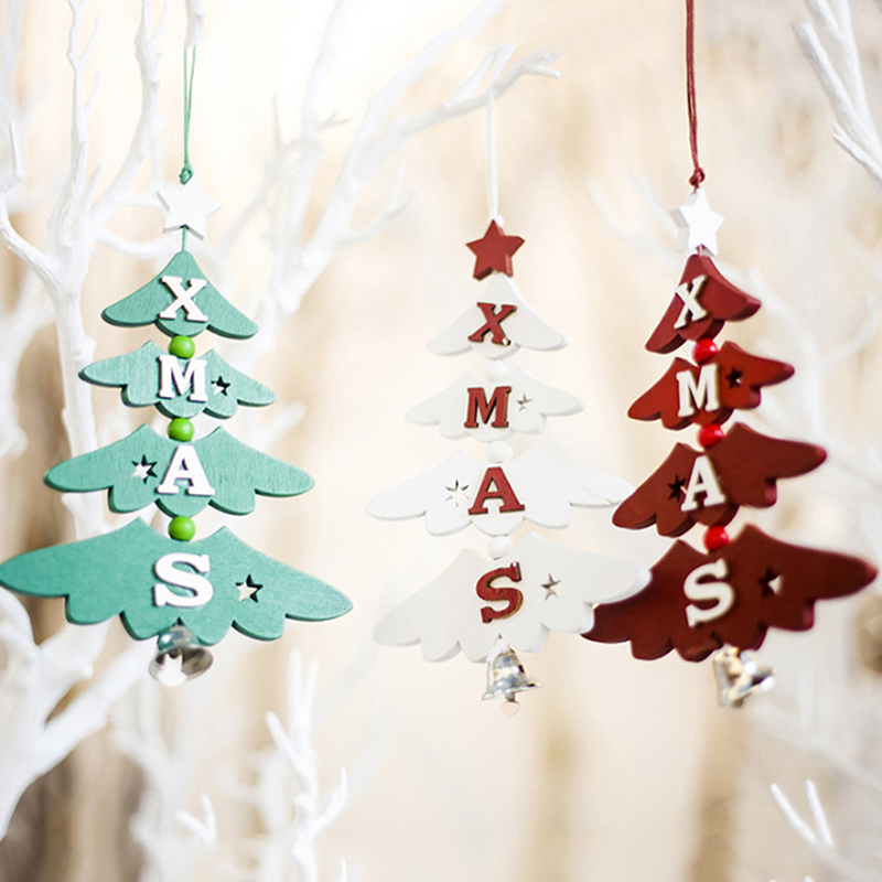 Holiday Decoration Colorful Wooden Christmas Letter Bell Tag Ornament Tree For Christmas Party Decorations
Holiday Decoration Colorful Wooden Christmas Letter Bell Tag Ornament Tree For Christmas Party Decorations