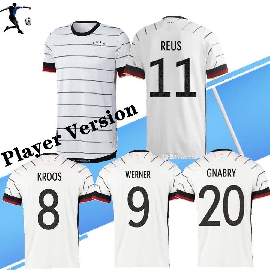 2020 European Cup Player Version Soccer Jersey 2019/20 #10 BRANDT HAVERTZ KROOS Uniform Mens WERNER REUS SÃLE Football Shirt, Black;yellow
2020 European Cup Player Version Soccer Jersey 2019/20 #10 BRANDT HAVERTZ KROOS Uniform Mens WERNER REUS SÃLE Football Shirt, Black;yellow