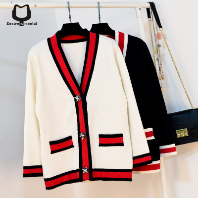 Women Cardigan knitting Knitted luxury Sweater brand quality Coat Crochet Female pearl diamond buttom Woman Knit Cardigans Tops, Black
Women Cardigan knitting Knitted luxury Sweater brand quality Coat Crochet Female pearl diamond buttom Woman Knit Cardigans Tops, Black