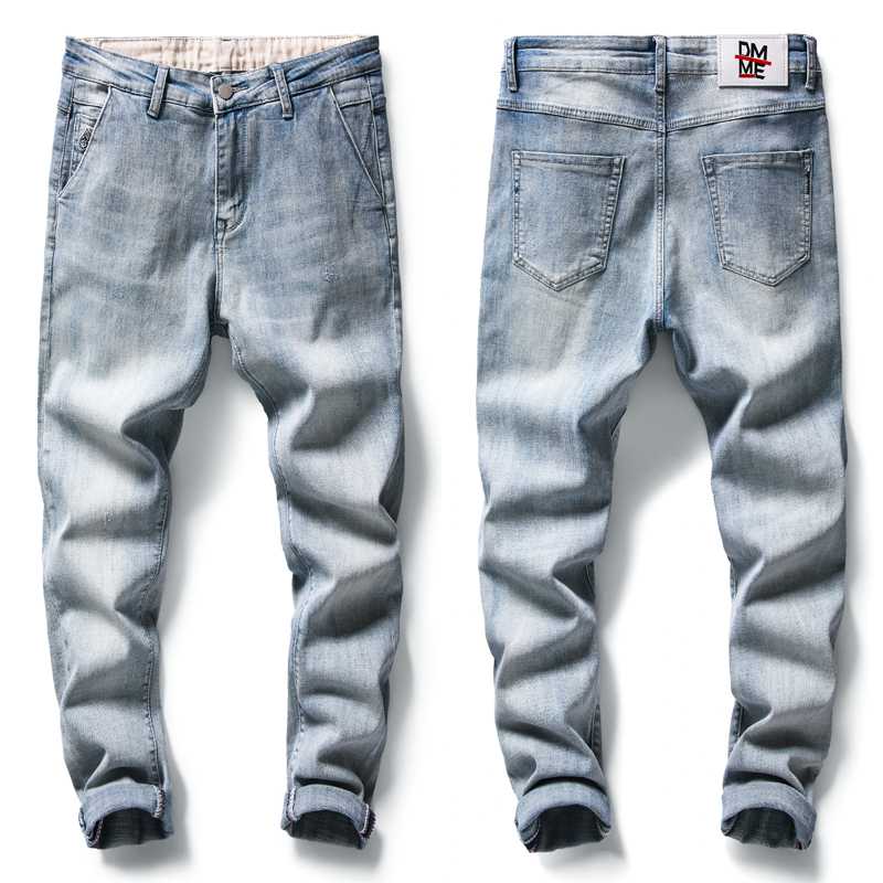 Mens Slim Jeans Sky Blue Jeans Casual Stretch blue casual elastic Classic Stretch Denim Slightly Solid color ankle pants
Mens Slim Jeans Sky Blue Jeans Casual Stretch blue casual elastic Classic Stretch Denim Slightly Solid color ankle pants