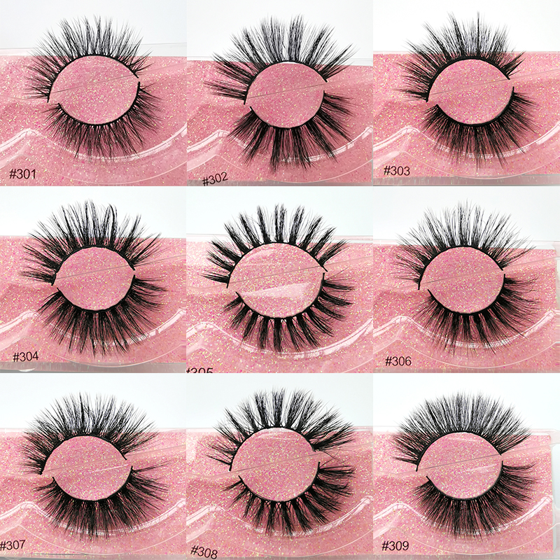 1 Pair 3D False Eyelashes Dramatic Makeup Lashes Natural Long Volume lashes Cilios Mink Eyelashes Fluffy make up eyelashes