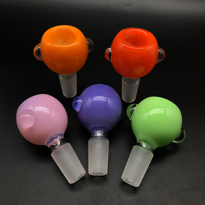 New 14mm 18mm Male Colorful Glass Bowl With Bubble Chromatic Thick Glass Bong Bowl Piece For Heady Glass Dab Rig Tobacco Smoking Accessories
New 14mm 18mm Male Colorful Glass Bowl With Bubble Chromatic Thick Glass Bong Bowl Piece For Heady Glass Dab Rig Tobacco Smoking Accessories