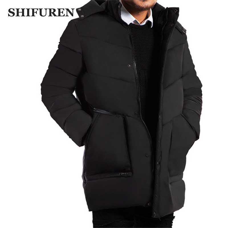 SHIFUREN Hooded Winter Coat Men Thick Warm Jacket Long Sleeve Causal Outwear Father's Gift Parka Jaqueta Masculina -XXXL, Black
SHIFUREN Hooded Winter Coat Men Thick Warm Jacket Long Sleeve Causal Outwear Father's Gift Parka Jaqueta Masculina -XXXL, Black