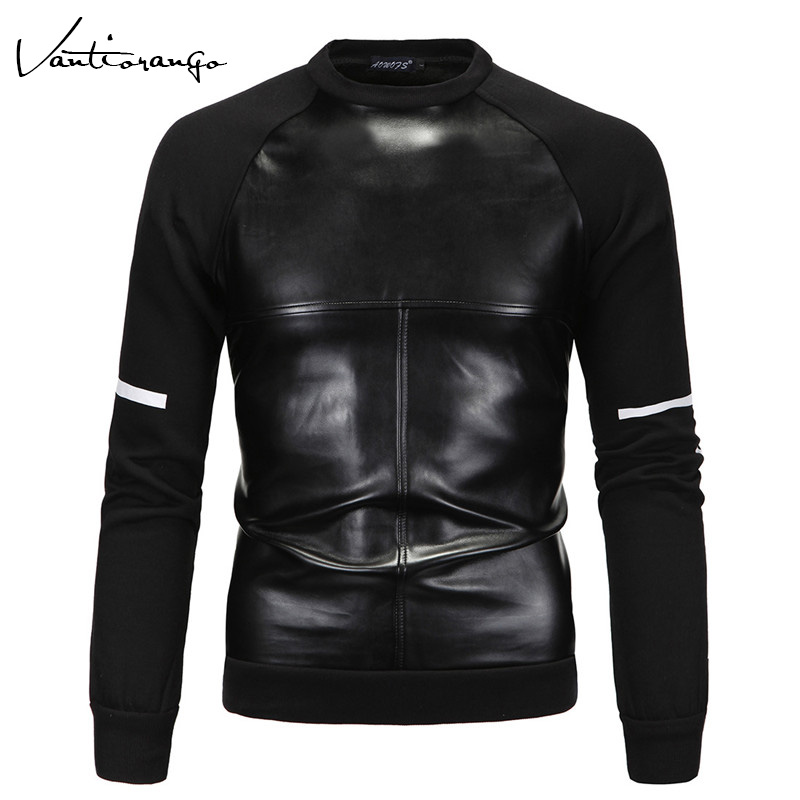 2017 Spring Man Hoodies Vantiorango O-Neck Patchwork Slim Casual Cross Printing Long Sleeve Leather Sheath Hoodie JYY0016, Green
2017 Spring Man Hoodies Vantiorango O-Neck Patchwork Slim Casual Cross Printing Long Sleeve Leather Sheath Hoodie JYY0016, Green