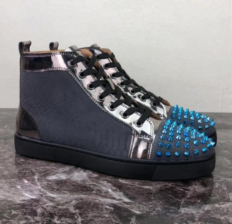 fashion Dress Shoes spikes Flats Men Women printing casual black leather sneakers unisex red discount footwear SIZE36-46, 20
fashion Dress Shoes spikes Flats Men Women printing casual black leather sneakers unisex red discount footwear SIZE36-46, 20