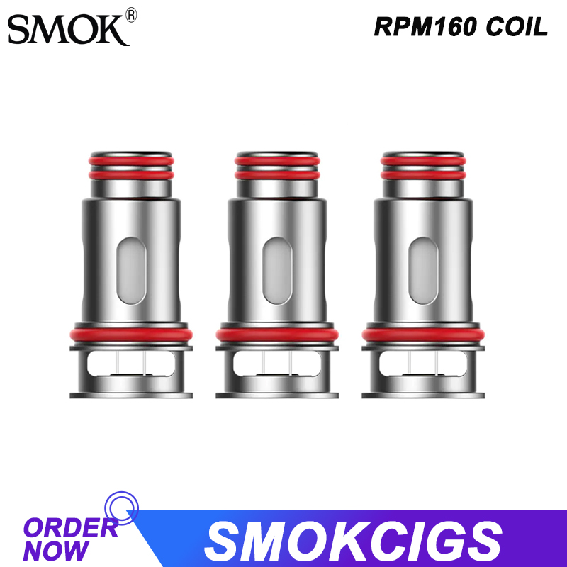 Smok RPM160 Coil RPM 160 Mesh Coil 0.15ohm DL Replacement Head For E Cigarette SMOK RPM160 Vape Pod Kit 3pcs/Pack Authentic
Smok RPM160 Coil RPM 160 Mesh Coil 0.15ohm DL Replacement Head For E Cigarette SMOK RPM160 Vape Pod Kit 3pcs/Pack Authentic